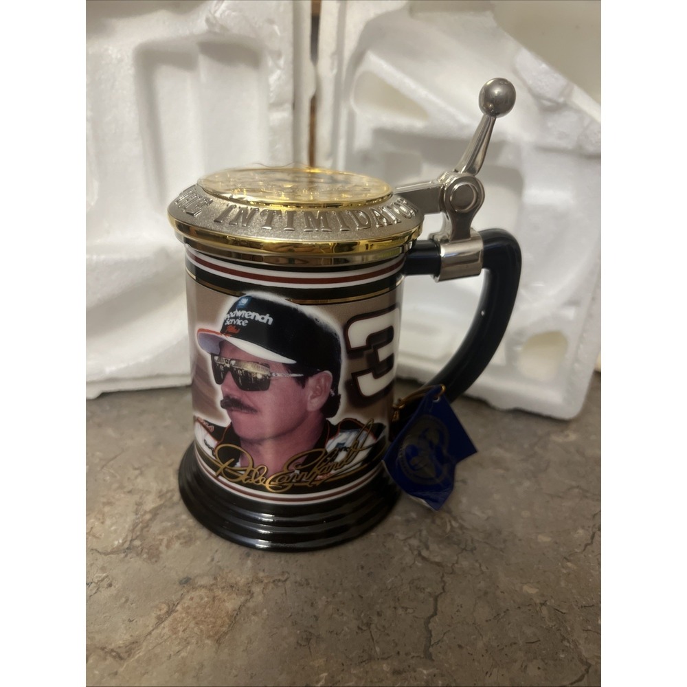The Franklin Mint Collector Tankard Dale Earnhardt #3 The Bass Pro Shop Car